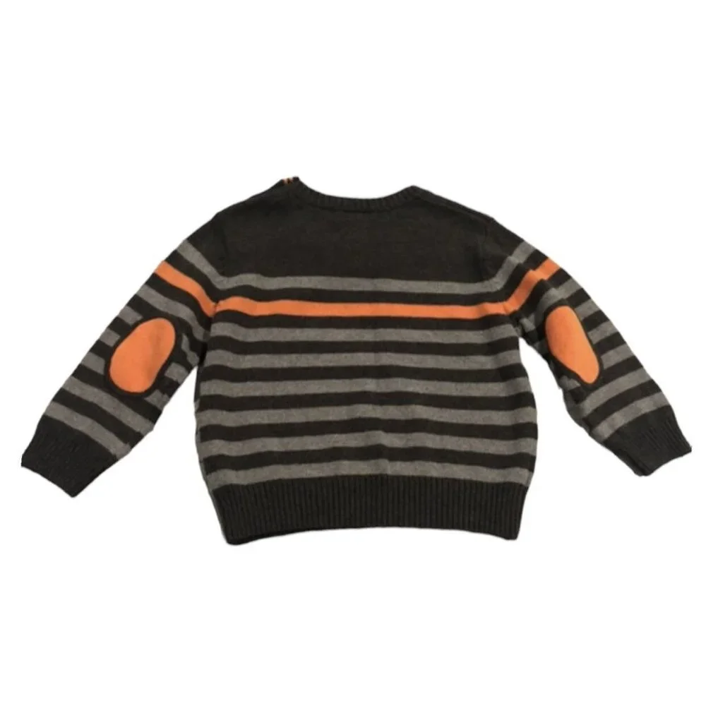 NEW Janie and Jack 18-24m Halloween Fall Striped Sweater